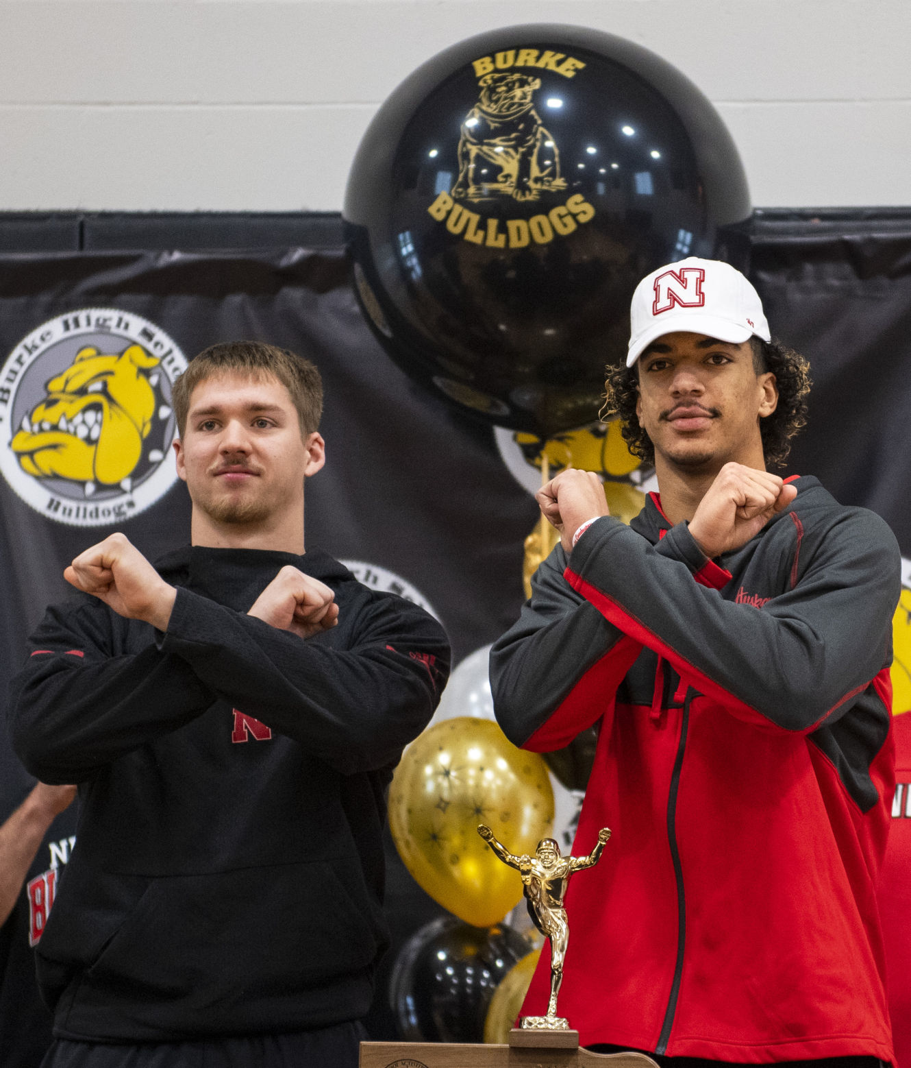 Omaha Burke signing ceremony, 12.19